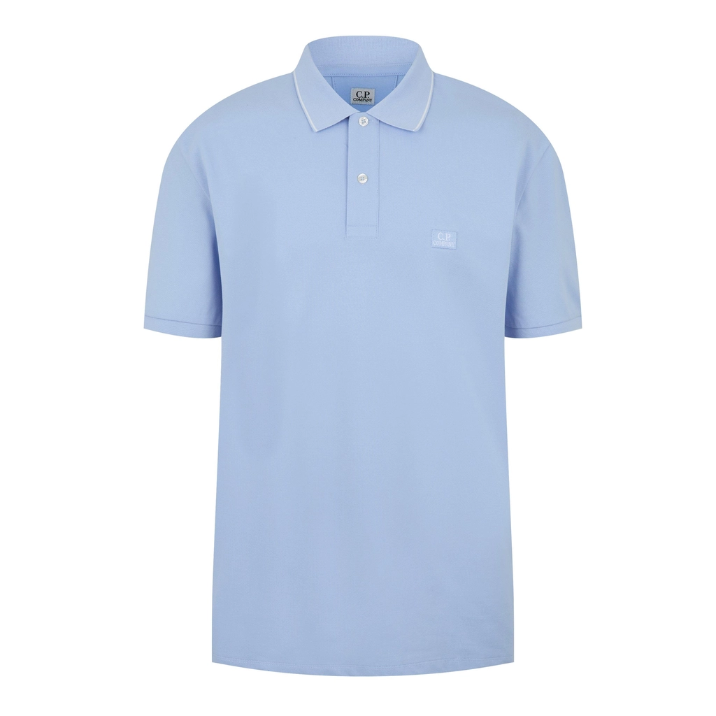 CP Company Polo Shirt - Cerulean 814